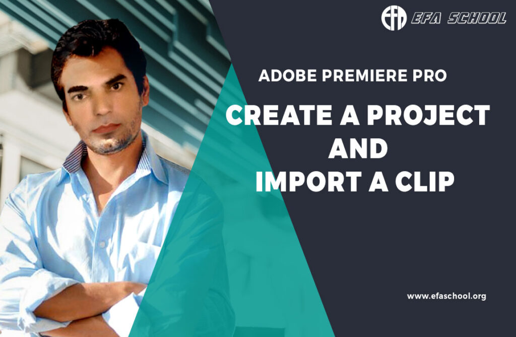 Create A Project And Import A Clip